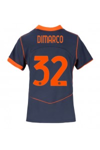 Inter Milan Federico Dimarco #32 Jalkapallovaatteet Naisten Kolmaspaita 2025-26 Lyhythihainen